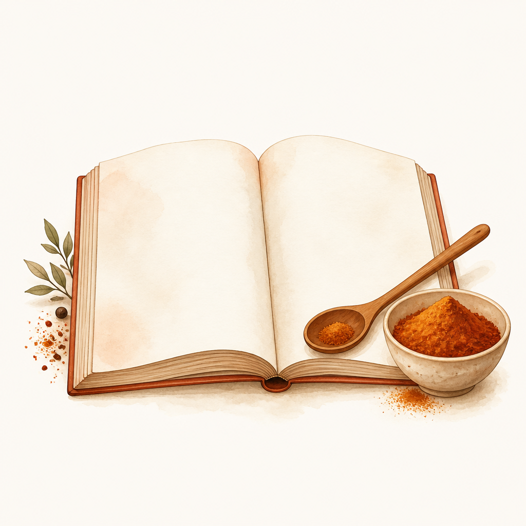 کتاب دستور پخت و ادویه بامینا