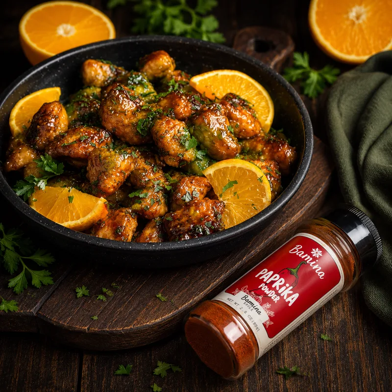 طرز تهیه مرغ پرتقالی